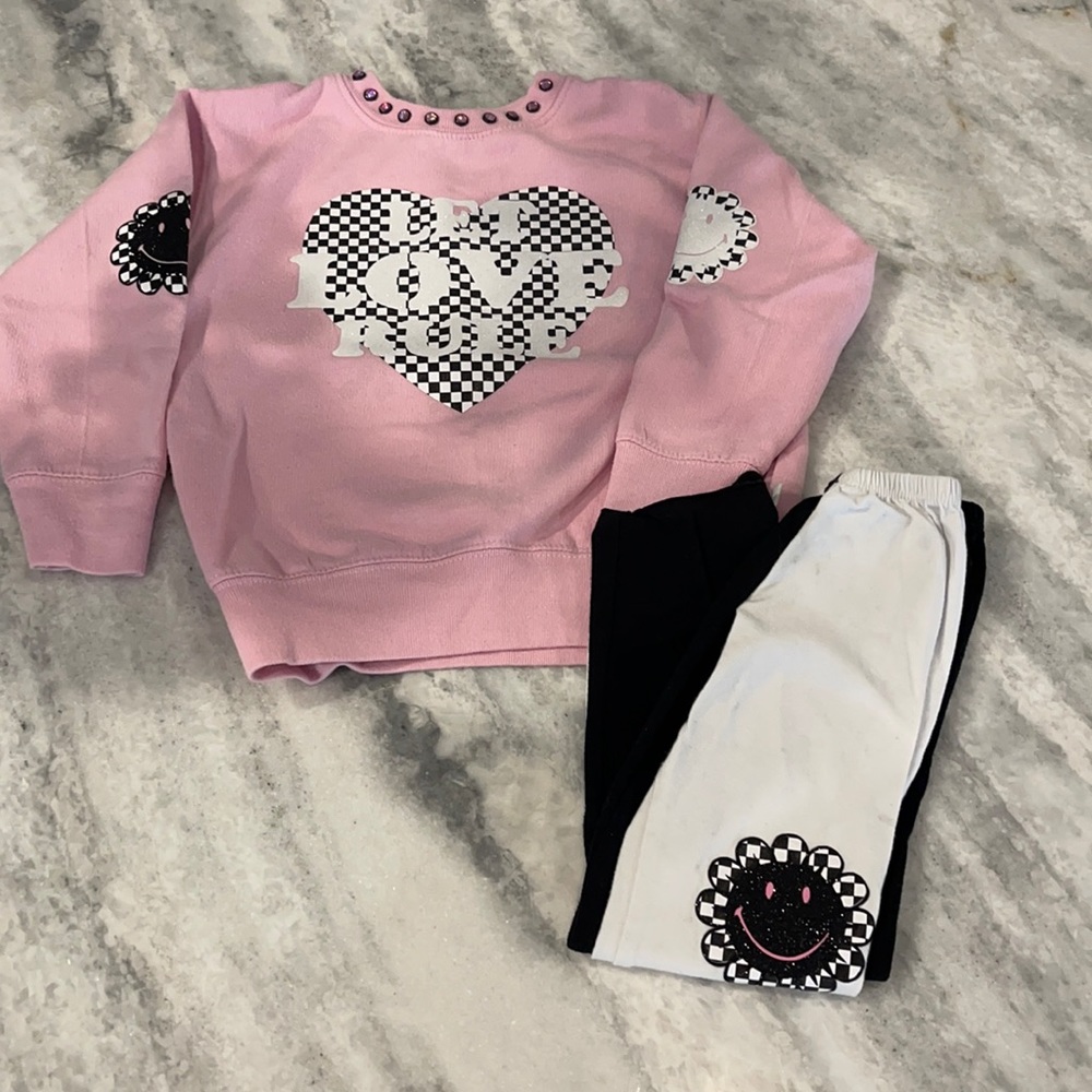 Hope Jeans Sweatshirt Set